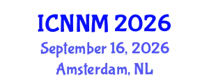 International Conference on Nanobiosensors, Nanomaterials and Microfluidics (ICNNM) September 16, 2026 - Amsterdam, Netherlands