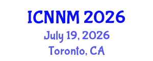 International Conference on Nanobiosensors, Nanomaterials and Microfluidics (ICNNM) July 19, 2026 - Toronto, Canada