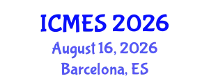 International Conference on Microbial Ecology and Symbiosis (ICMES) August 16, 2026 - Barcelona, Spain
