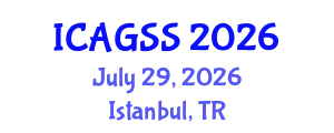 International Conference on Advanced Geotechnical Systems and Structures (ICAGSS) July 29, 2026 - Istanbul, Turkey