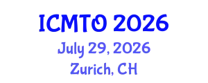 International Conference on Marine Technology and Operations (ICMTO) July 29, 2026 - Zurich, Switzerland
