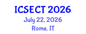 International Conference on Surface Engineering and Coating Technology (ICSECT) July 22, 2026 - Rome, Italy