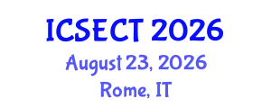 International Conference on Surface Engineering and Coating Technology (ICSECT) August 23, 2026 - Rome, Italy