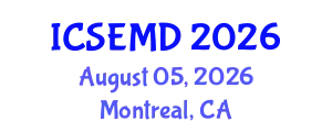 International Conference on Surface Engineering and Materials Design (ICSEMD) August 05, 2026 - Montreal, Canada