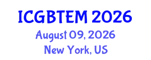 International Conference on Green Building Technology and Energy Modeling (ICGBTEM) August 09, 2026 - New York, United States