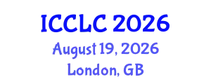 International Conference on Comparative Literature and Culture (ICCLC) August 19, 2026 - London, United Kingdom