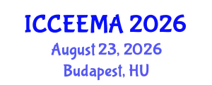 International Conference on Computational Electromagnetics, Electrodynamics, Methods and Applications (ICCEEMA) August 23, 2026 - Budapest, Hungary