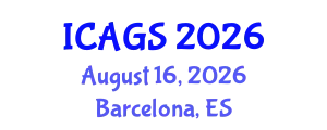 International Conference on Applied Geophysics and Seismology (ICAGS) August 16, 2026 - Barcelona, Spain