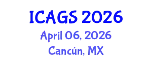 International Conference on Applied Geophysics and Seismology (ICAGS) April 06, 2026 - Cancún, Mexico