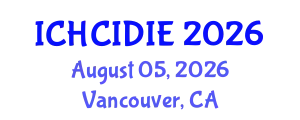 International Conference on Human-Computer Interaction Design and Interaction Elements (ICHCIDIE) August 05, 2026 - Vancouver, Canada