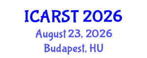 International Conference on Animal Reproduction and Assisted Technologies (ICARST) August 23, 2026 - Budapest, Hungary