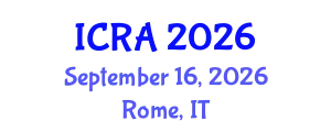 International Conference on Residential Architecture (ICRA) September 16, 2026 - Rome, Italy