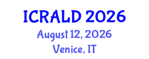 International Conference on Residential Architecture and Landscape Design (ICRALD) August 12, 2026 - Venice, Italy