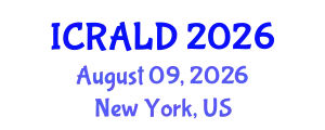 International Conference on Residential Architecture and Landscape Design (ICRALD) August 09, 2026 - New York, United States