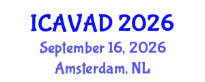 International Conference on Autonomous Vehicles and Autonomous Driving (ICAVAD) September 16, 2026 - Amsterdam, Netherlands