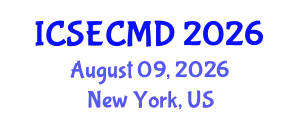 International Conference on Structural Engineering, Computational Mechanics and Design (ICSECMD) August 09, 2026 - New York, United States