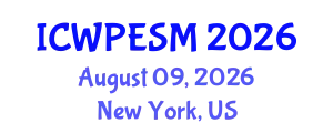 International Conference on Wildlife Protection and Endangered Species Management (ICWPESM) August 09, 2026 - New York, United States