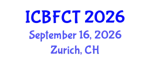 International Conference on Battery and Fuel Cell Technology (ICBFCT) September 16, 2026 - Zurich, Switzerland