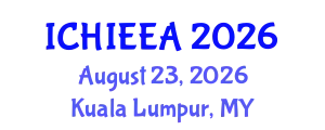 International Conference on Hydrogen Infrastructures for Energy Engineering Applications (ICHIEEA) August 23, 2026 - Kuala Lumpur, Malaysia