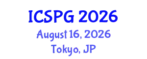 International Conference on Sedimentary and Petroleum Geology (ICSPG) August 16, 2026 - Tokyo, Japan
