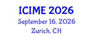 International Conference on Insurance Mathematics and Economics (ICIME) September 16, 2026 - Zurich, Switzerland
