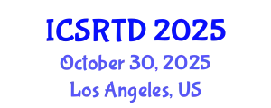 International Conference on Special Relativity and Time Dilation (ICSRTD) October 30, 2025 - Los Angeles, United States