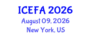 International Conference on Engineering Failure Analysis (ICEFA) August 09, 2026 - New York, United States
