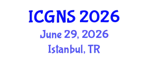 International Conference on Gerontologic Nursing Studies (ICGNS) June 29, 2026 - Istanbul, Turkey