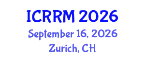 International Conference on Rockbolting and Rock Mechanics (ICRRM) September 16, 2026 - Zurich, Switzerland