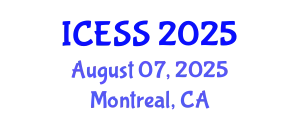International Conference on Education and Social Change (ICESS) August 07, 2025 - Montreal, Canada