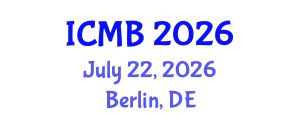 International Conference on Mechanics in Biology (ICMB) July 22, 2026 - Berlin, Germany