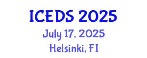 International Conference on Environment, Development and Sustainability (ICEDS) July 17, 2025 - Helsinki, Finland