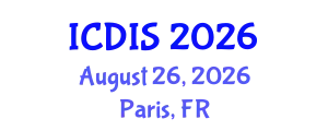 International Conference on Data Intelligence and Security (ICDIS) August 26, 2026 - Paris, France