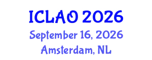 International Conference on Logistics Analytics and Optimization (ICLAO) September 16, 2026 - Amsterdam, Netherlands