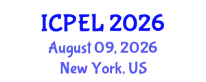 International Conference on Physics Education and Learning (ICPEL) August 09, 2026 - New York, United States