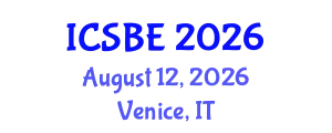 International Conference on Sustainability in Bridge Engineering (ICSBE) August 12, 2026 - Venice, Italy