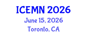 International Conference on Emergency Medicine and Nursing (ICEMN) June 15, 2026 - Toronto, Canada