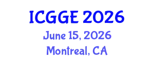 International Conference on Geothermics and Geothermal Energy (ICGGE) June 15, 2026 - Montreal, Canada