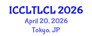 International Conference on Corpus Linguistics, Theoretical Linguistics, and Cognitive Linguistics (ICCLTLCL) April 20, 2026 - Tokyo, Japan