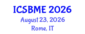 International Conference on Simulation-Based Medical Education (ICSBME) August 23, 2026 - Rome, Italy