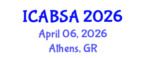 International Conference on Adaptive Buildings for Sustainable Architecture (ICABSA) April 06, 2026 - Athens, Greece
