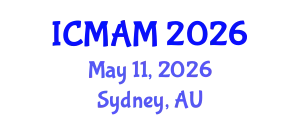 International Conference on Metal Additive Manufacturing (ICMAM) May 11, 2026 - Sydney, Australia