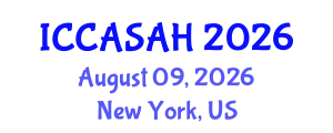 International Conference on Contemporary Asian Studies and Asian History (ICCASAH) August 09, 2026 - New York, United States