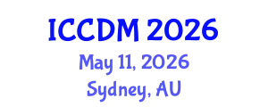 International Conference on Corrosion and Degradation of Materials (ICCDM) May 11, 2026 - Sydney, Australia