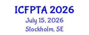 International Conference on Fixed Point Theory and its Applications (ICFPTA) July 15, 2026 - Stockholm, Sweden