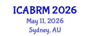 International Conference on Advanced Biomaterials for Regenerative Medicine (ICABRM) May 11, 2026 - Sydney, Australia