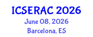 International Conference on Speech Emotion Recognition in Affective Computing (ICSERAC) June 08, 2026 - Barcelona, Spain