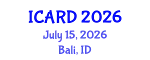 International Conference on Agricultural and Rural Development (ICARD) July 15, 2026 - Bali, Indonesia