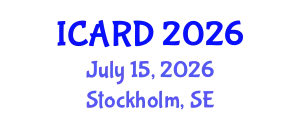 International Conference on Agricultural and Rural Development (ICARD) July 15, 2026 - Stockholm, Sweden