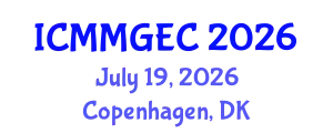 International Conference on Music, Musical Gestures and Embodied Cognition (ICMMGEC) July 19, 2026 - Copenhagen, Denmark